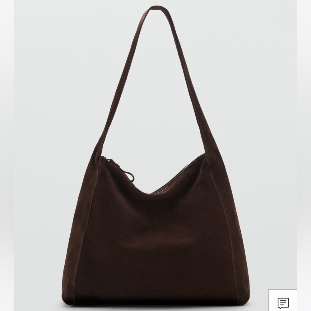 100% Suede Mango purse